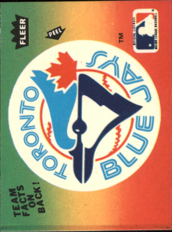 1983 Fleer Team Stickers #68 Toronto Blue Jays/Logo