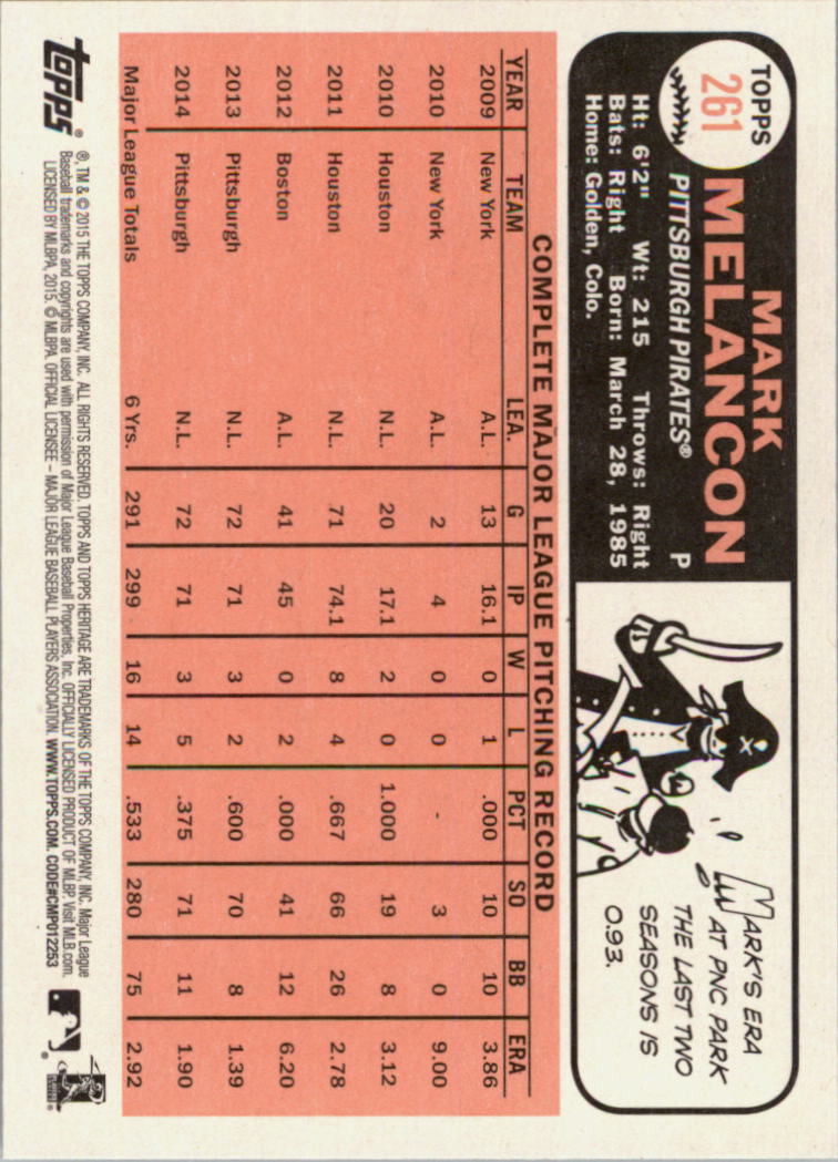 A0025- 2015 Topps Heritage BB #s 250-493 +Rookies -You Pick- 15+ FREE US SHIP - Picture 7 of 323
