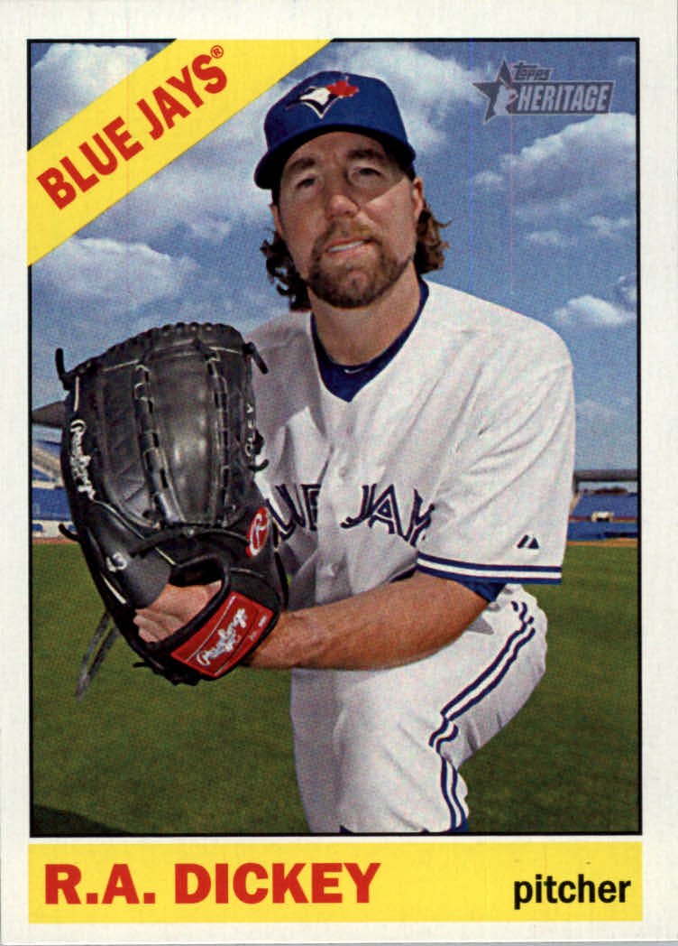 2015 Topps Heritage #287 R.A. Dickey