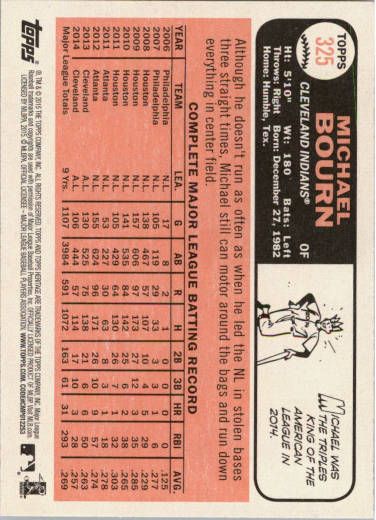 A0025- 2015 Topps Heritage BB #s 250-493 +Rookies -You Pick- 15+ FREE US SHIP - Picture 71 of 323