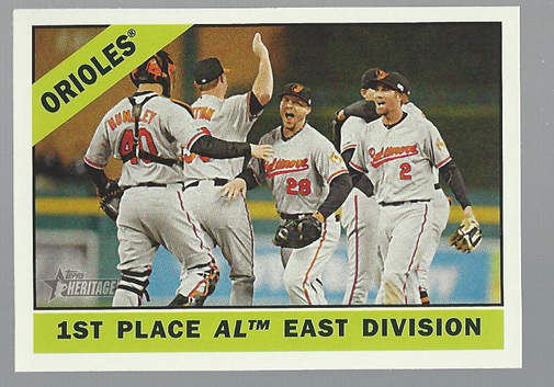 2015 Topps Heritage #348 Baltimore Orioles