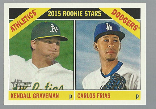 A0025- 2015 Topps Heritage BB #s 250-493 +Rookies -You Pick- 15+ FREE US SHIP - Picture 284 of 323