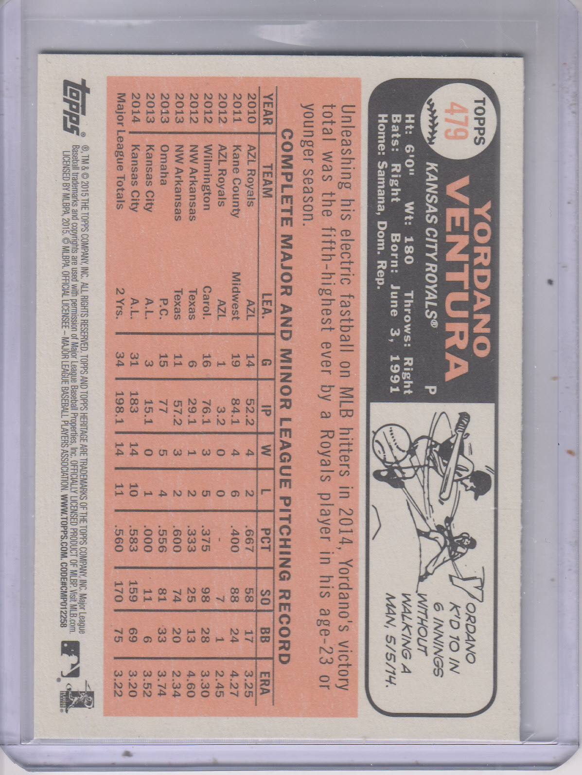 A0025- 2015 Topps Heritage BB #s 250-493 +Rookies -You Pick- 15+ FREE US SHIP - Picture 297 of 323