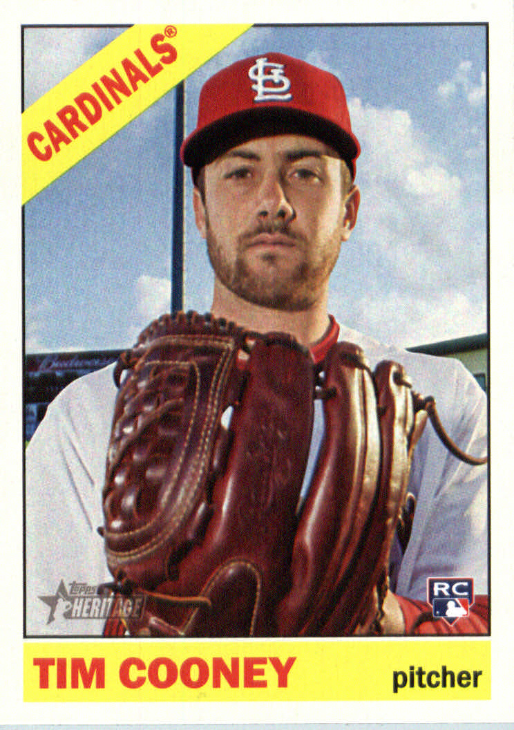 2015 Topps Heritage #678 Tim Cooney RC
