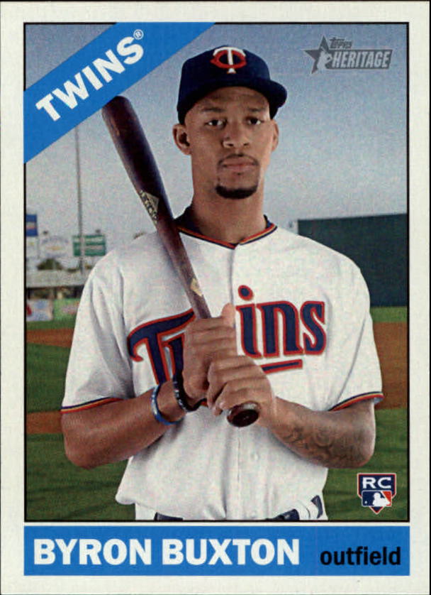2015 Topps Heritage #724A Byron Buxton SP RC