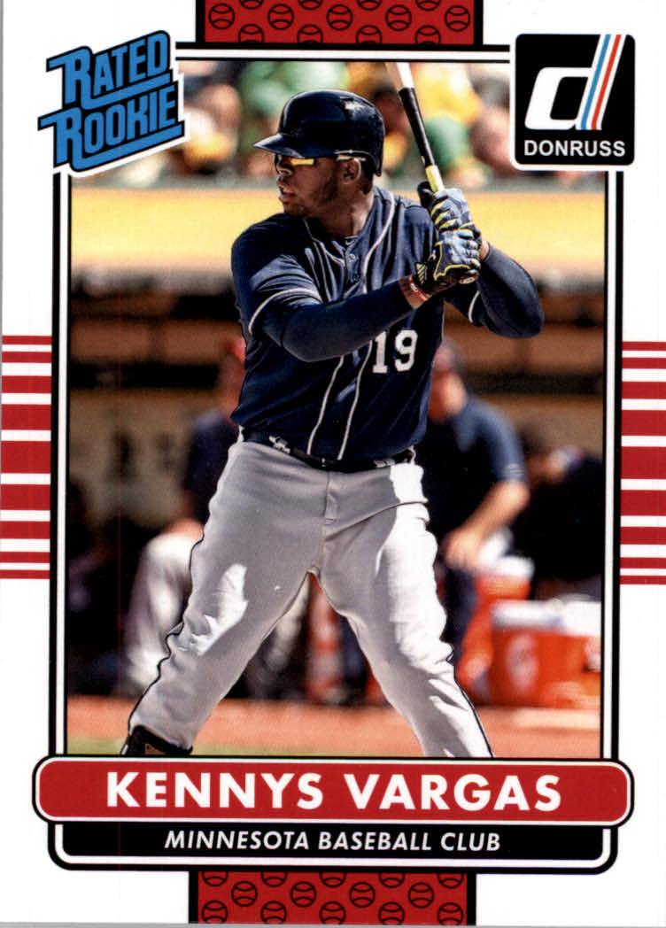 2015 Donruss #36 Kennys Vargas (RC)