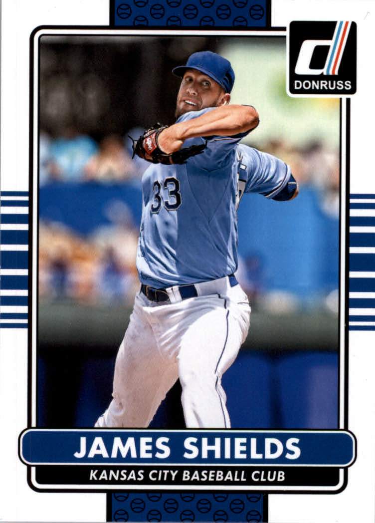 2015 Donruss #96 James Shields
