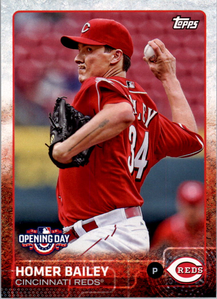 2015 Topps Opening Day #1 Homer Bailey