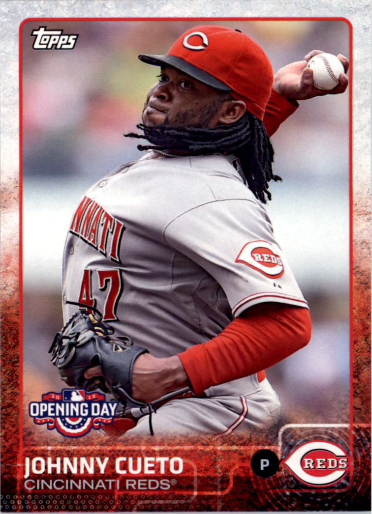 2014 Topps Johnny Cueto Cincinnati Reds #16