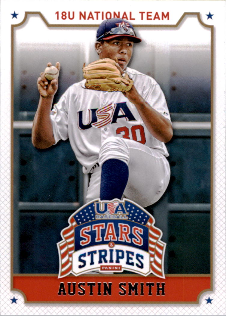2015 USA Baseball Stars and Stripes #9 Austin Smith