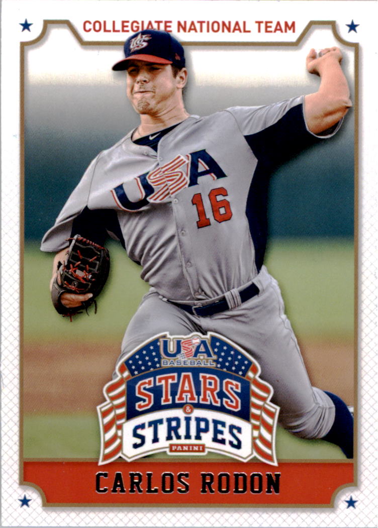 2015 USA Baseball Stars and Stripes #18 Carlos Rodon