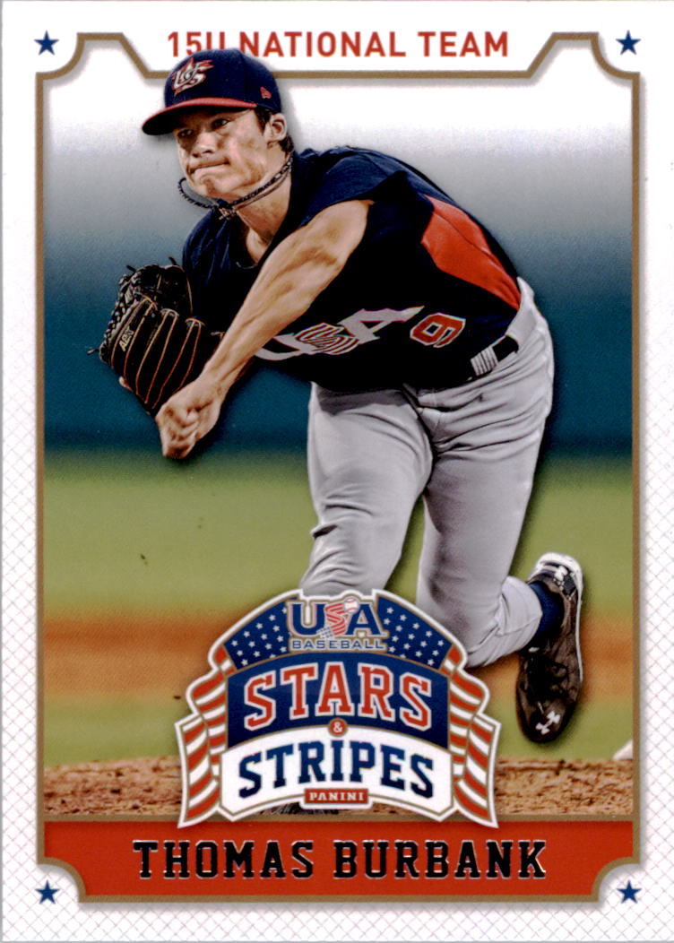 2015 USA Baseball Stars and Stripes #91 Thomas Burbank