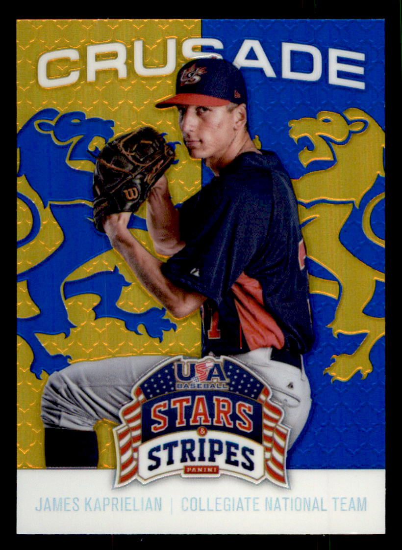 2015 USA Baseball Stars and Stripes Crusade Blue #48 James Kaprielian