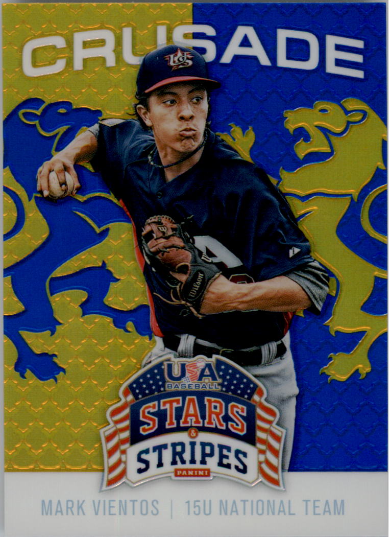 2015 USA Baseball Stars and Stripes Crusade Blue #71 Mark Vientos