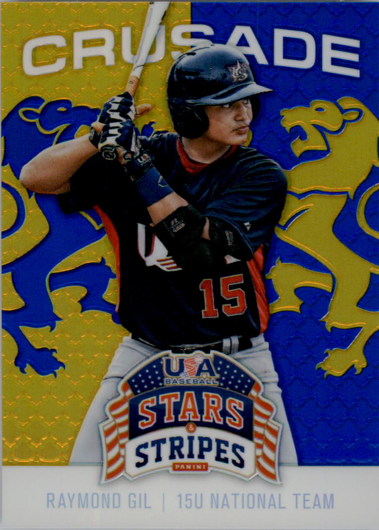 2015 USA Baseball Stars and Stripes Crusade Blue #83 Raymond Gil