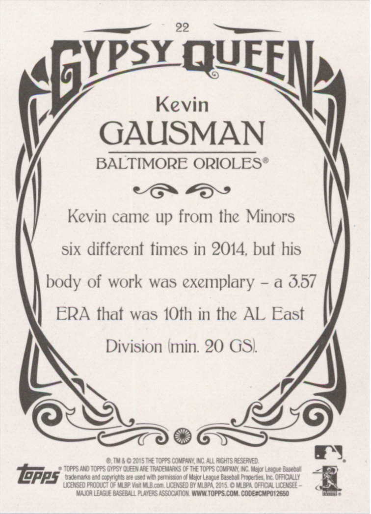 A6979- 2015 Topps Gypsy Queen BB #s 1-208 +Rookies -You Pick- 15+ FREE US SHIP - Picture 29 of 353