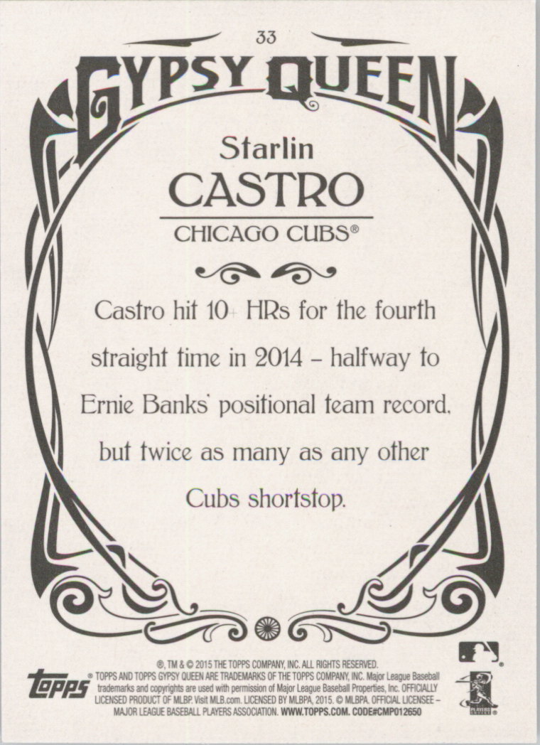 A6979- 2015 Topps Gypsy Queen BB #s 1-208 +Rookies -You Pick- 15+ FREE US SHIP - Picture 47 of 353
