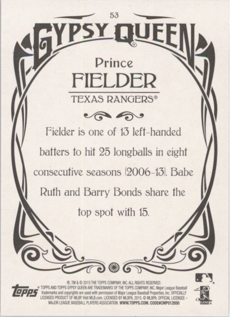A6979- 2015 Topps Gypsy Queen BB #s 1-208 +Rookies -You Pick- 15+ FREE US SHIP - Picture 79 of 353