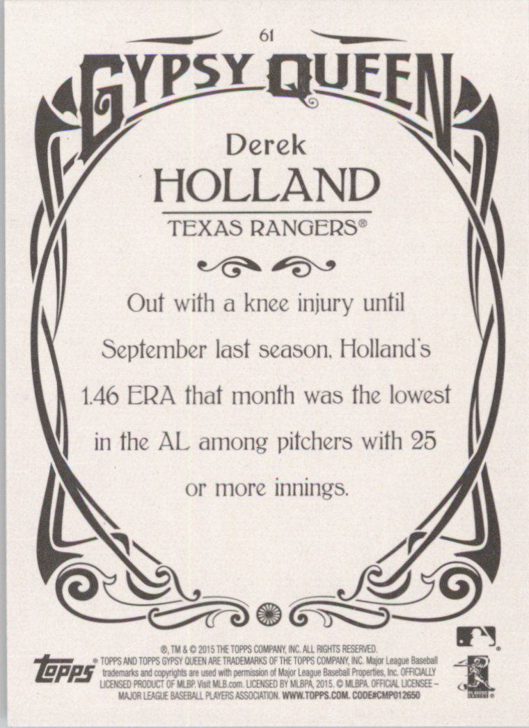 A6979- 2015 Topps Gypsy Queen BB #s 1-208 +Rookies -You Pick- 15+ FREE US SHIP - Picture 89 of 353