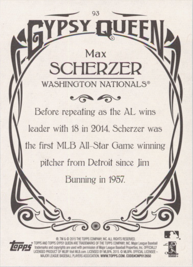A6979- 2015 Topps Gypsy Queen BB #s 1-208 +Rookies -You Pick- 15+ FREE US SHIP - Picture 153 of 353