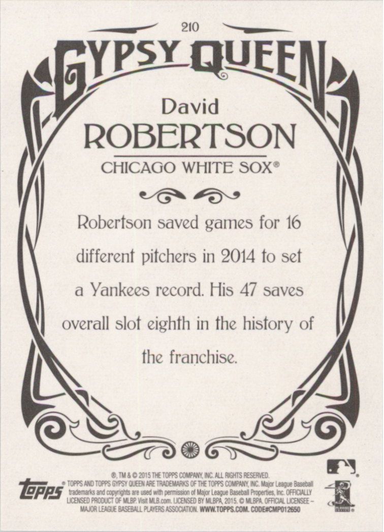 A6979- 2015 Topps Gypsy Queen BB 209-350 +Inserts -You Pick- 15+ FREE US SHIP - Picture 5 of 167