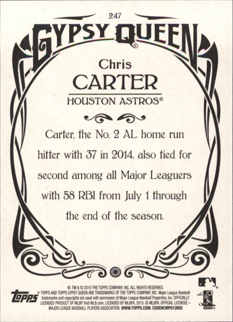 A6979- 2015 Topps Gypsy Queen BB 209-350 +Inserts -You Pick- 15+ FREE US SHIP - Picture 73 of 167