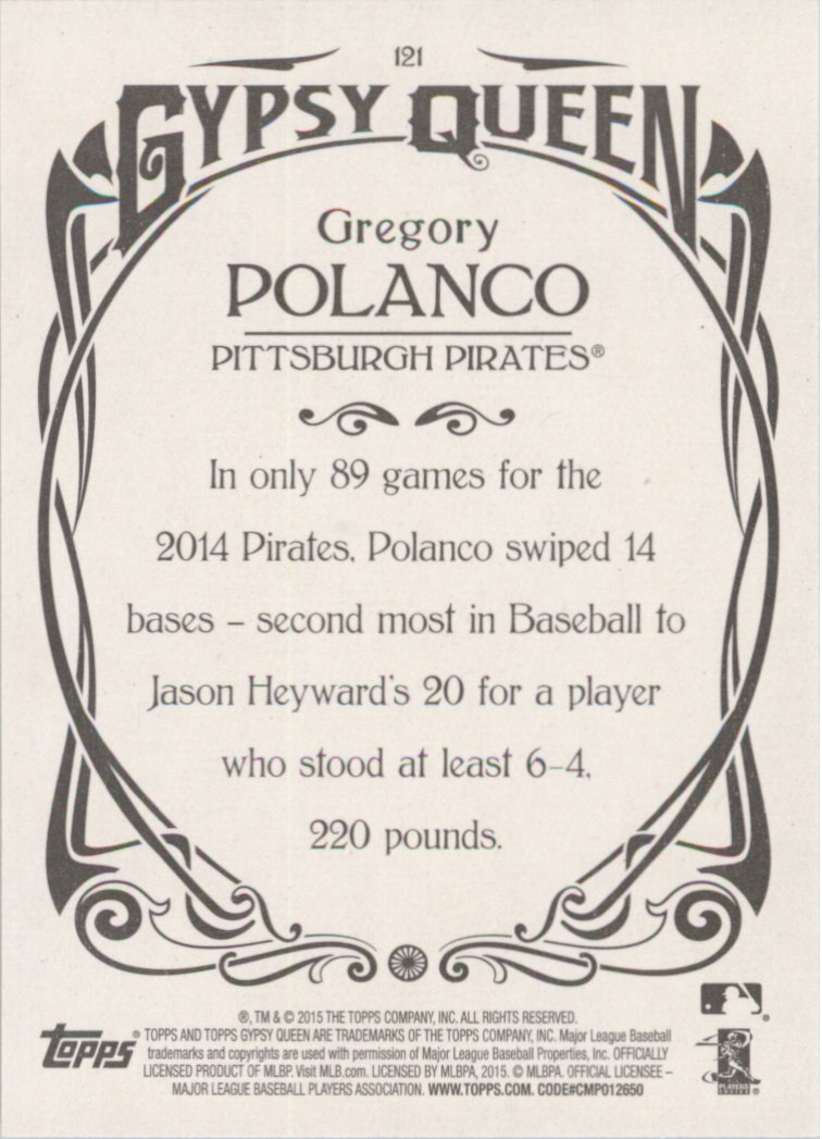 A6979- 2015 Topps Gypsy Queen BB #s 1-208 +Rookies -You Pick- 15+ FREE US SHIP - Picture 201 of 353
