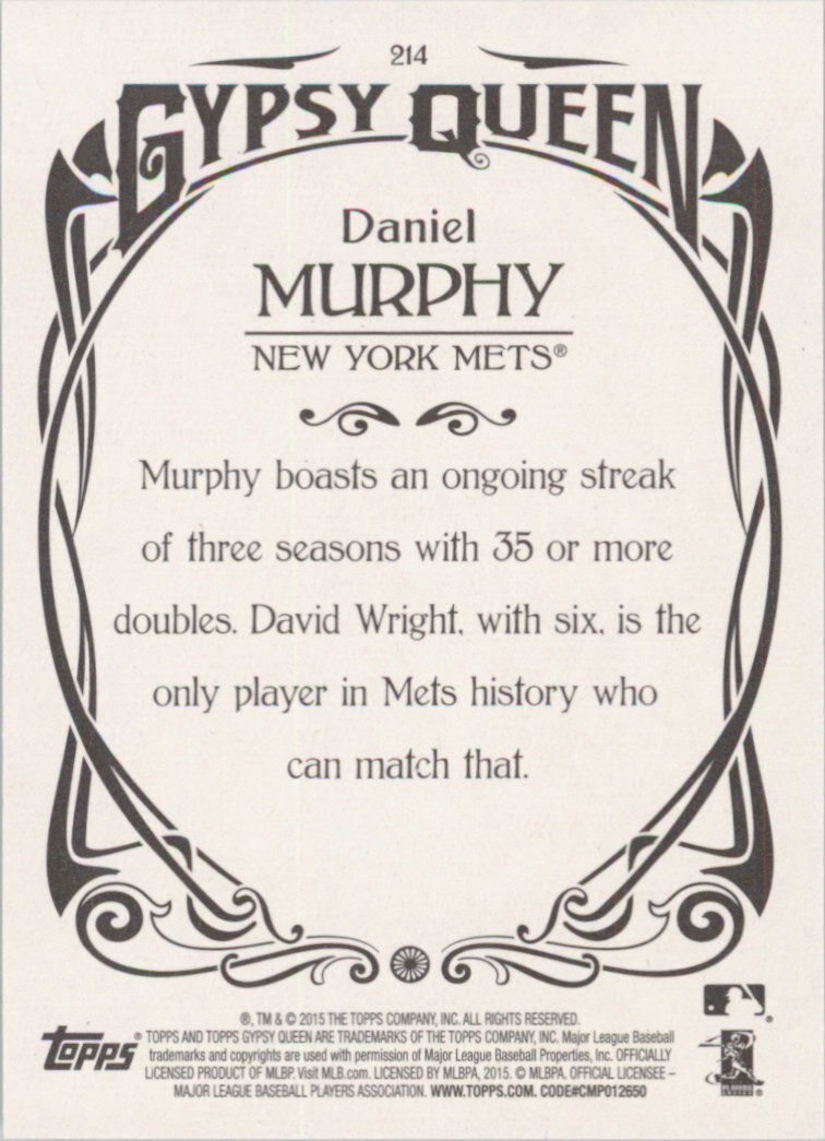 A6979- 2015 Topps Gypsy Queen BB 209-350 +Inserts -You Pick- 15+ FREE US SHIP - Picture 11 of 167