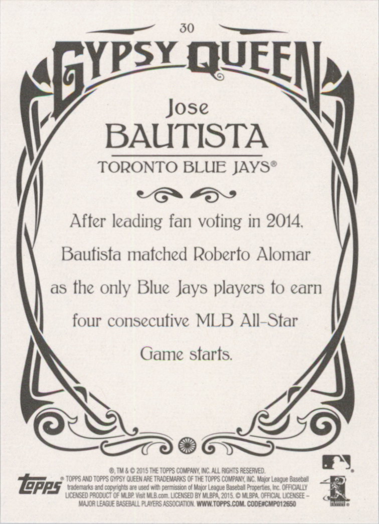 A6979- 2015 Topps Gypsy Queen BB #s 1-208 +Rookies -You Pick- 15+ FREE US SHIP - Picture 43 of 353