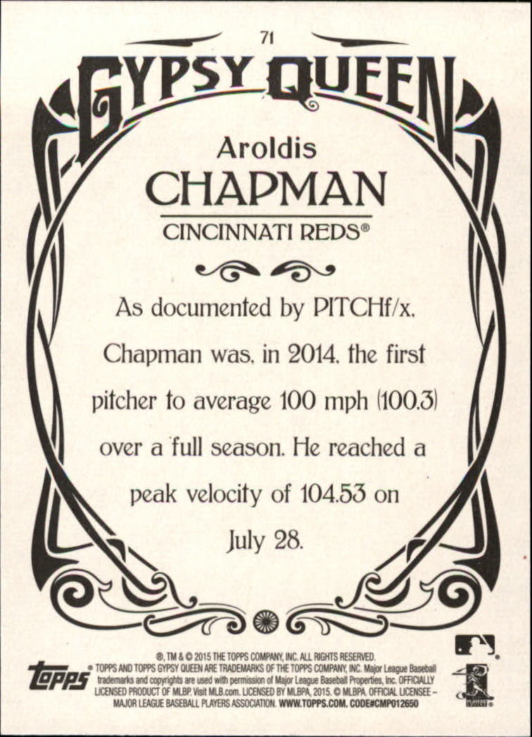 A6979- 2015 Topps Gypsy Queen BB #s 1-208 +Rookies -You Pick- 15+ FREE US SHIP - Picture 109 of 353