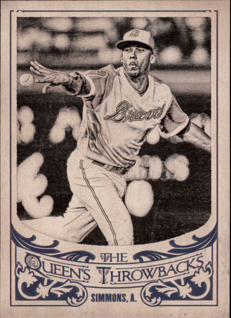 2015 Topps Gypsy Queen The Queen's Throwbacks #QT2 Andrelton Simmons
