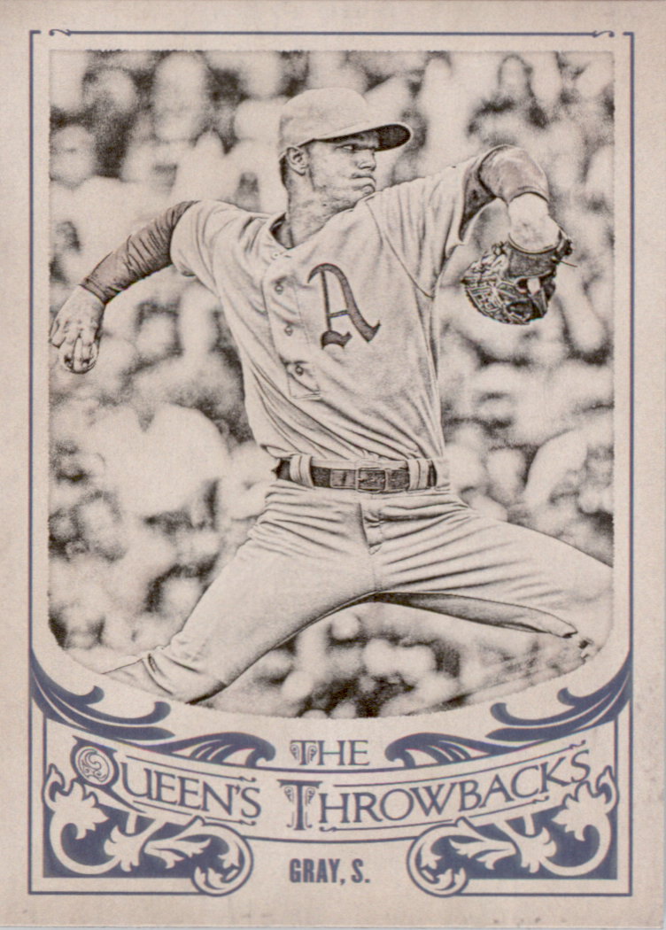 2015 Topps Gypsy Queen The Queen's Throwbacks #QT21 Sonny Gray