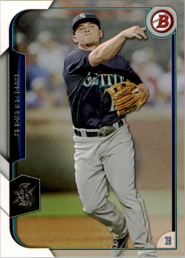 2015 Bowman #33 Kyle Seager
