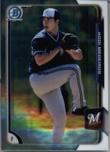 B3792- 2015 Bowman Chrome Prospects BB Cards 1-250 -You Pick- 15+ FREE US SHIP - Picture 245 of 369