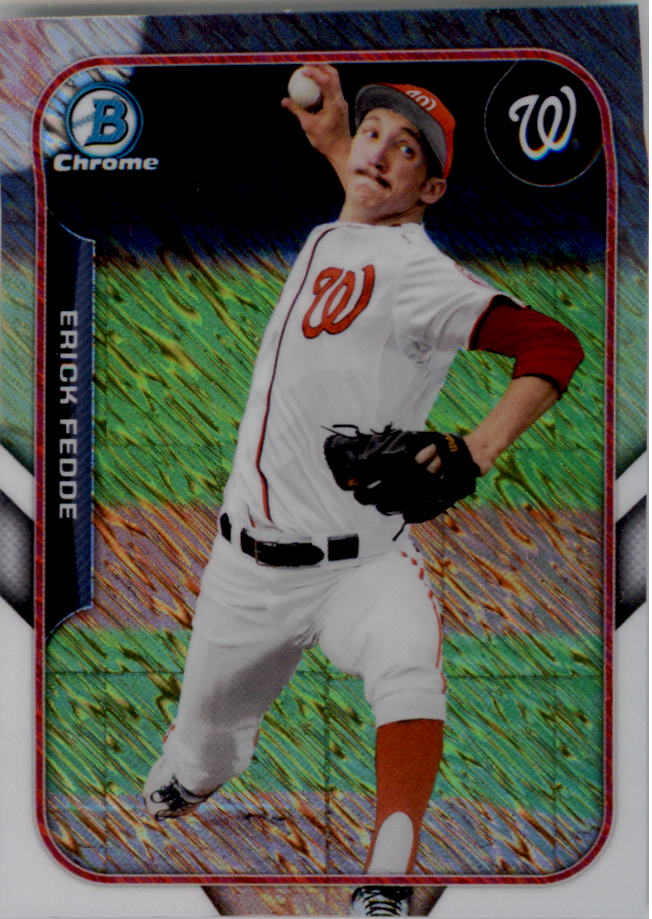 2015 Bowman Chrome Baseball Farm's Finest Mini Parallel Singles - You Choose - Picture 18 of 46