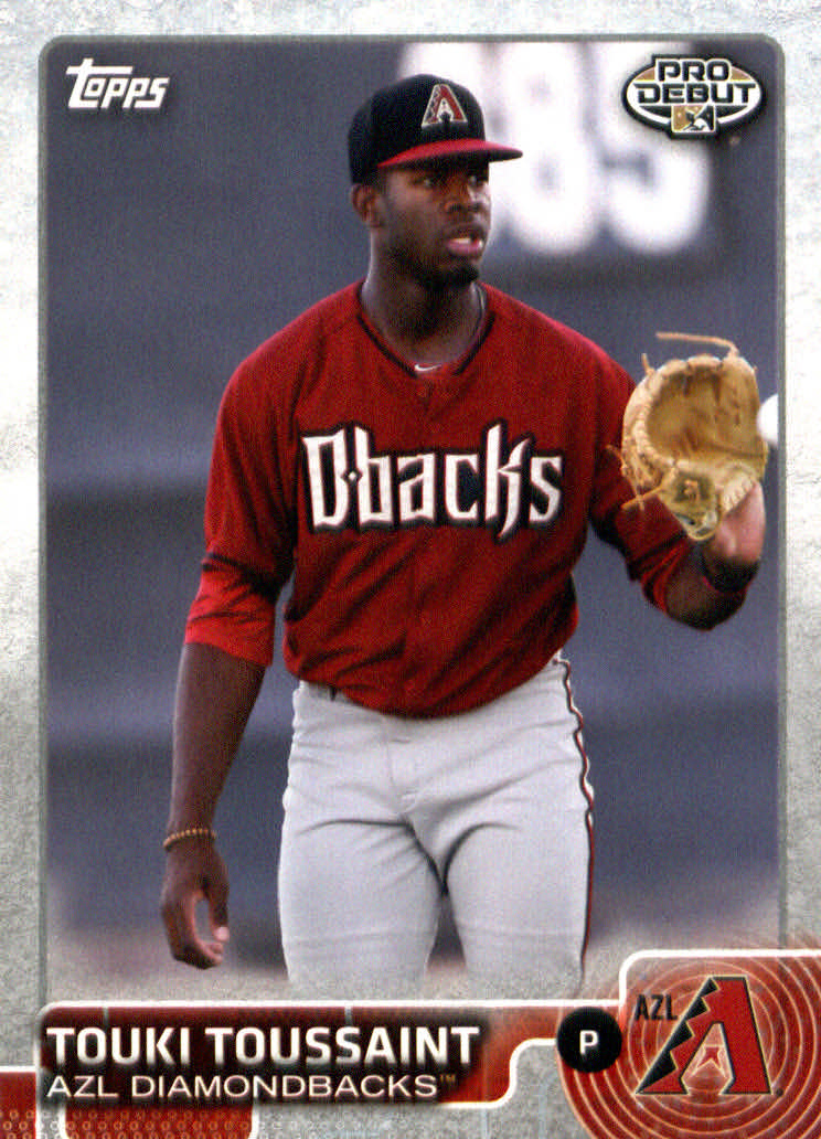 Touki Toussaint Baseball Cards