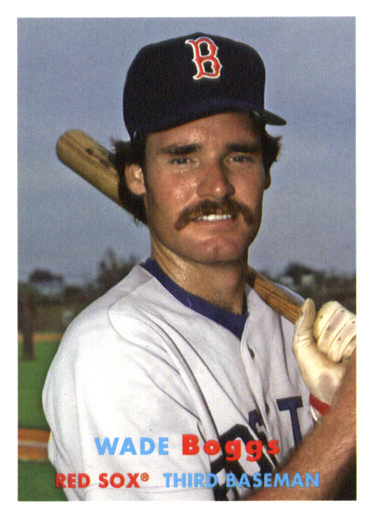 Wade Boggs cards (1989-2024) Red Sox Yankees Rays - You Choose