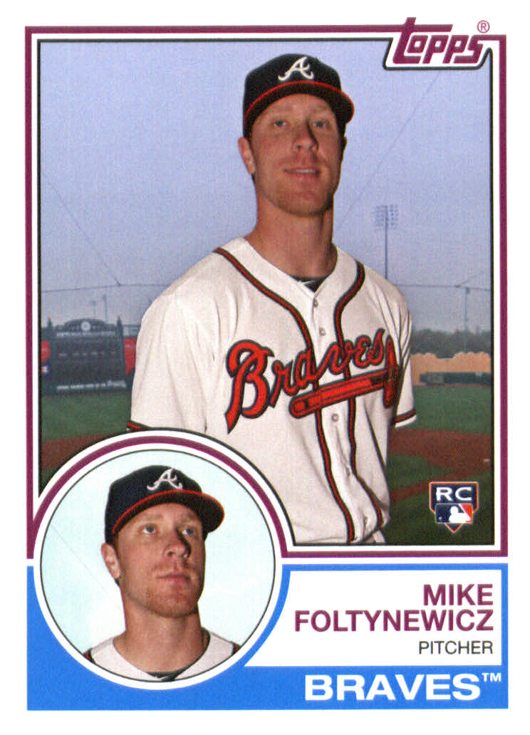 2015 Topps Archives #296 Mike Foltynewicz Rookie Card . rookie card picture