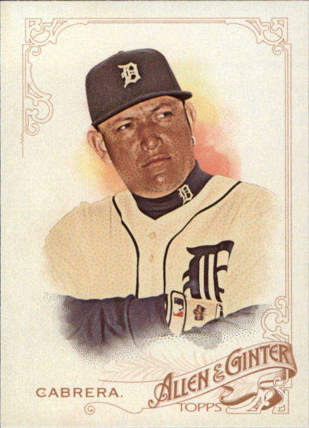 2015 Topps Allen and Ginter #187 Miguel Cabrera