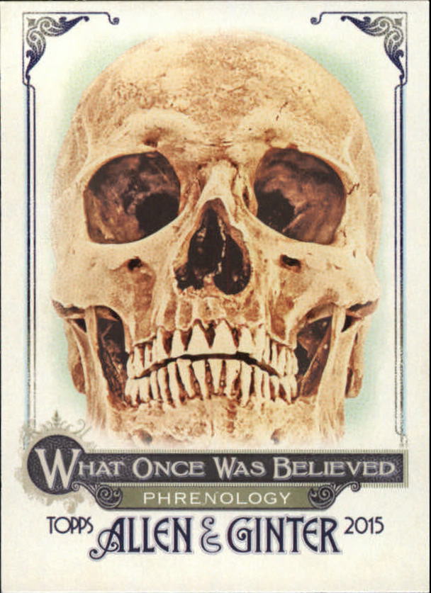 2015 Topps Allen and Ginter What Once Was Believed #WAS8 Phrenology