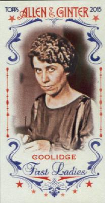 2015 Topps Allen and Ginter Mini First Ladies #FIRST28 Grace Coolidge