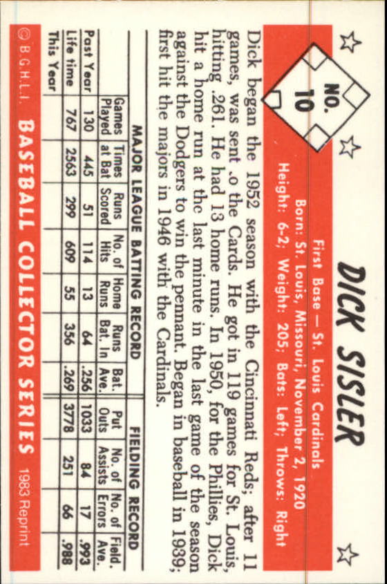 A5955- 1983 Card Collectors '53 Bowman BB Cards -You Pick- 15+ FREE US SHIP - Picture 21 of 441