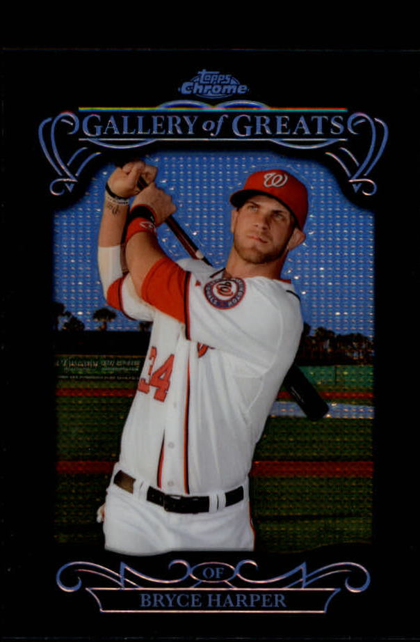 2015 Topps Chrome Gallery of Greats #GGR07 Bryce Harper