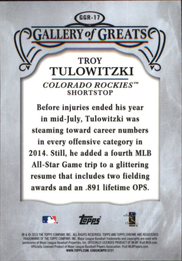 B3948- 2015 Topps Chrome BB Card #s 1-200 +Rookies -You Pick- 15+ FREE US SHIP - Picture 399 of 409