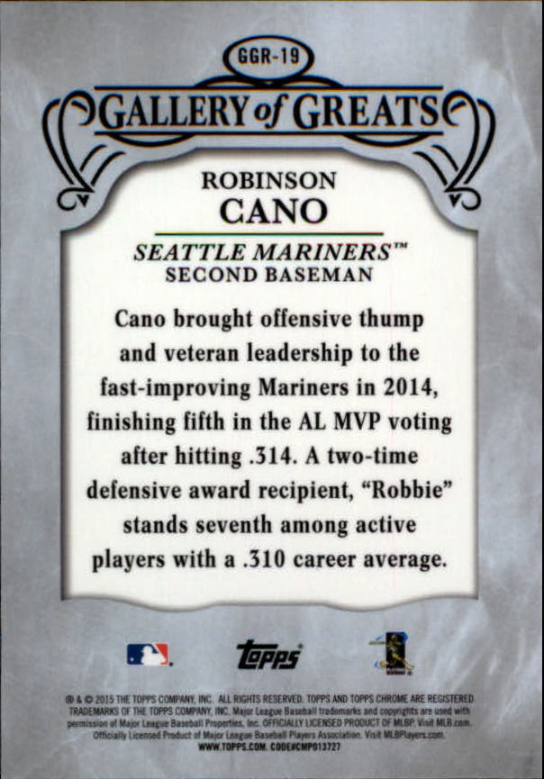 B3948- 2015 Topps Chrome BB Card #s 1-200 +Rookies -You Pick- 15+ FREE US SHIP - Picture 401 of 409