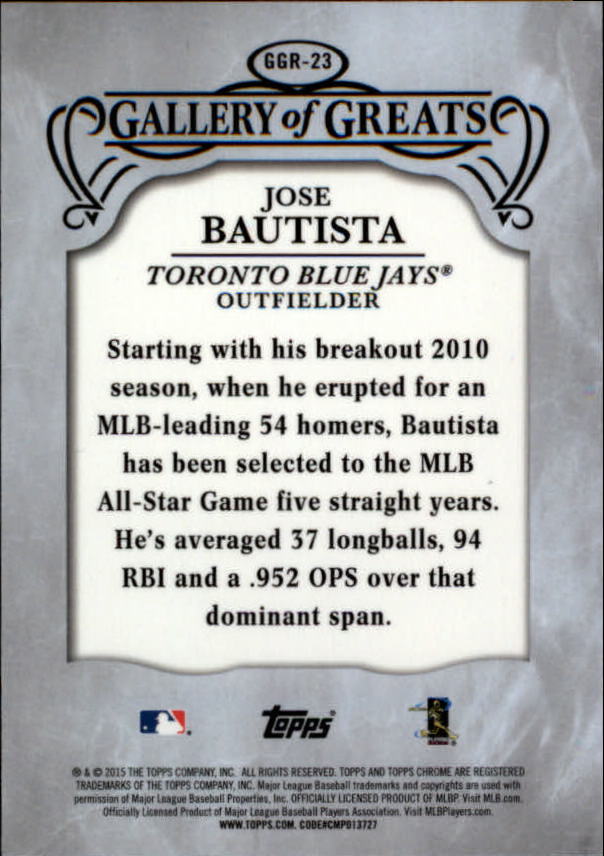 B3948- 2015 Topps Chrome BB Card #s 1-200 +Rookies -You Pick- 15+ FREE US SHIP - Picture 403 of 409