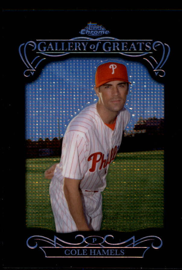 2015 Topps Chrome Gallery of Greats #GGR29 Cole Hamels