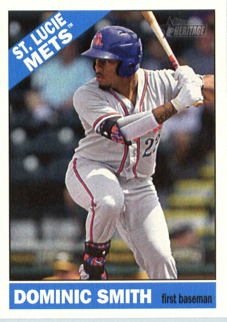2015 Topps Heritage Minors #43 Dominic Smith
