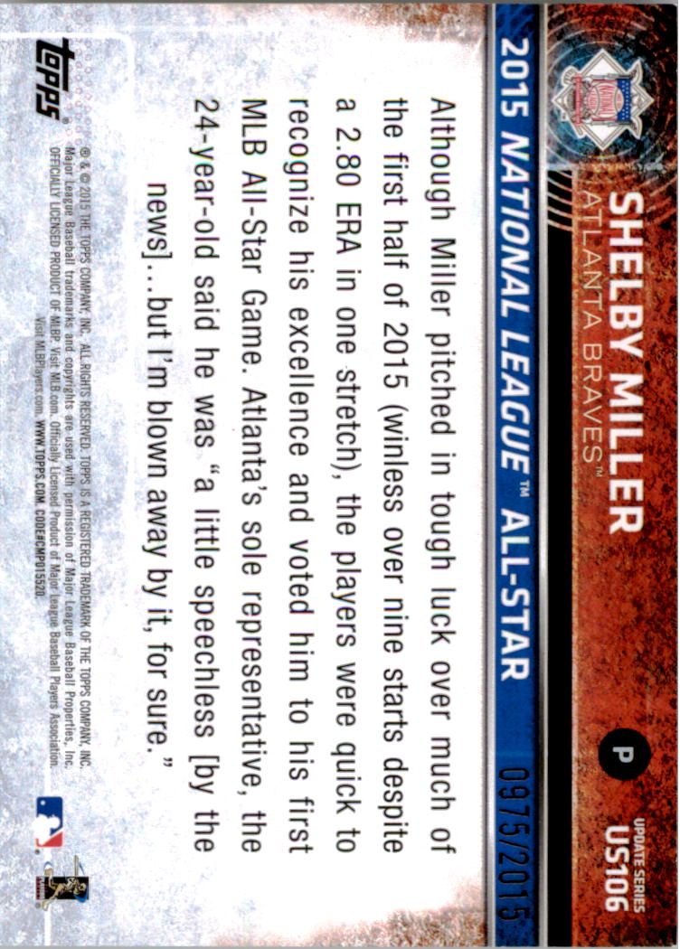 2015 Topps Update Baseball Card Pick (Inserts) - Picture 27 of 163