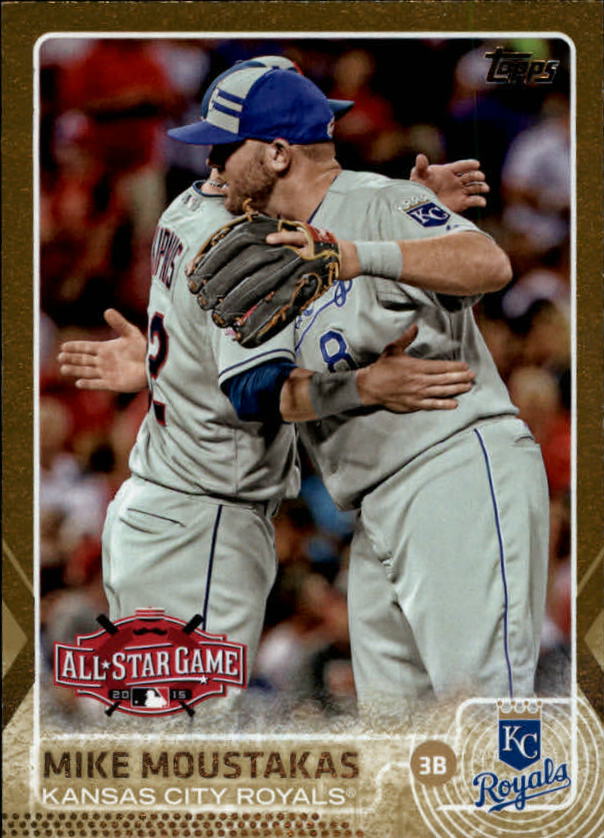 2015 Topps Update Gold #US139 Mike Moustakas